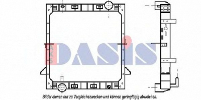 AKS DASIS 400000t -  Радиатор, охлаждение двигателя